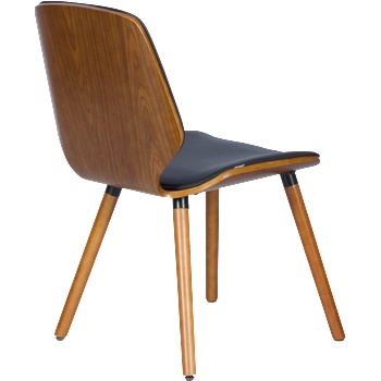 Carmen Трапезен стол Carmen 9977 - орех / черен (B3530312)