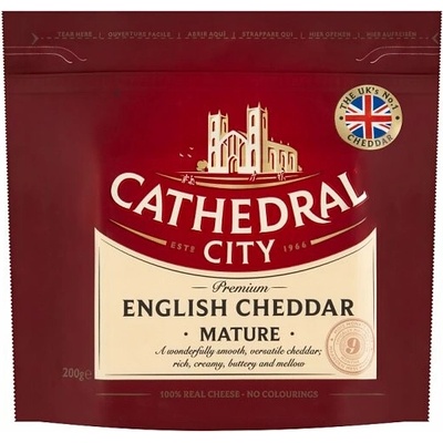 Cathedral City Mature Cheddar anglický tvrdý sýr 200g