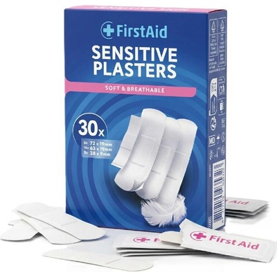 FirstAid First Aid Sensitive: Šetrná péče i pro tu nejcitlivější pokožku 30 ks