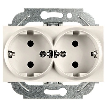 Image 1 of Panasonic КОНТАКТ ДВОЕН КАРЕ ПЛЮС МЕХ. БРОНЗ wktt02052br-eu2 (wktt02052br-eu2)