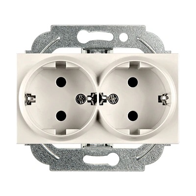 Panasonic КОНТАКТ ДВОЕН КАРЕ ПЛЮС МЕХ. БРОНЗ wktt02052br-eu2 (wktt02052br-eu2)