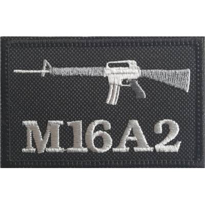 Nášivka M16A2 8x5cm so suchým zipsom