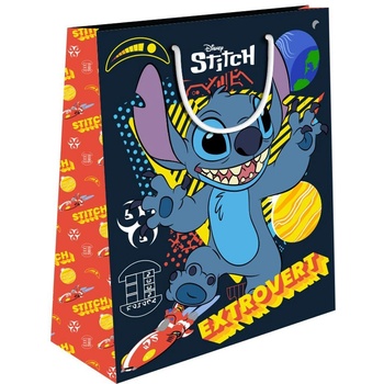 Diakakis Подаръчна торбичка License L, 26x12x32cm, Lilo&Stitch (32216-А-LILOSTITCH)