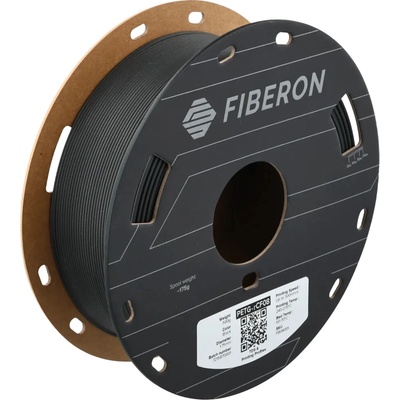 Polymaker Fiberon PETG-rCF08 Čierna / Black 1,75mm 0,5 kg