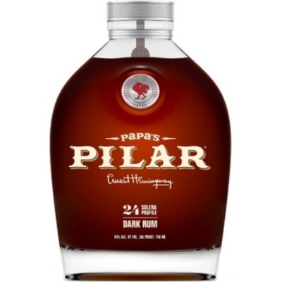Papa´s Pilar Dark Rum 24 solera profile 43% 0,7 l (kartón)