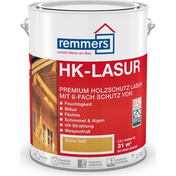 Remmers HK Lasur 0,75 l Světle sivá