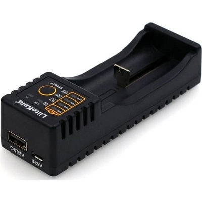 LiitoKala Lii-100 inteligentní nabiječka 1 slot – Zboží Mobilmania