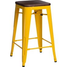 D2.Design Paris wood 65cm ořech žlutá