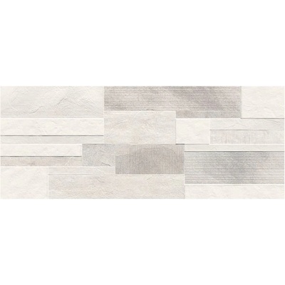 Ermés Aurelia Crossover dekor sadrokartón 20 x 50 cm biely 1,6m²