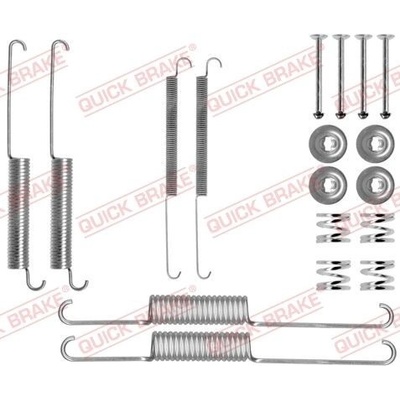 Súprava príslušenstva, brzdové čeľuste QUICK BRAKE 105-0758