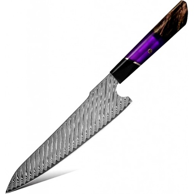 IZMAEL Damaškový kuchynský nôž Tokiwa Chef 21.5 cm