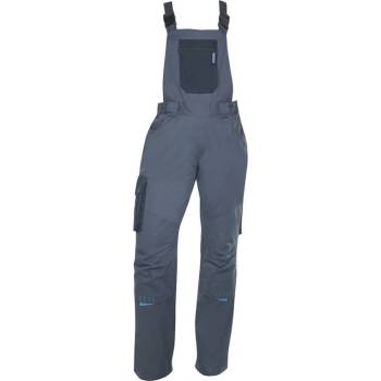 Ardon H9318 4TECH Dámske pracovné nohavice s trakmi šedo čierne