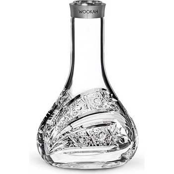 Wookah Váza #QLS 28 cm Číra COMET