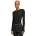 Urban classics Дамско боди с дълъг ръкав URBAN CLASSICS - Rib - TB5444 - BLACK