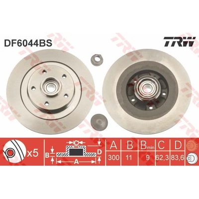 TRW KFZ Ausruestung GmbH DF6044BS