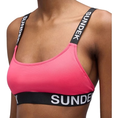 SUNDEK Lucrecia balconette with elastic bikini top - Pink (Pitaya)