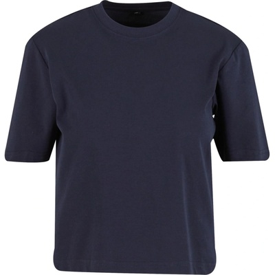Build Your Brand Dámske oversize tričko BY369 Navy