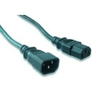 Kabel C-TECH síťový, prodlužovací, 3m VDE 220/230V napájecí (CB-PWRC14-3)