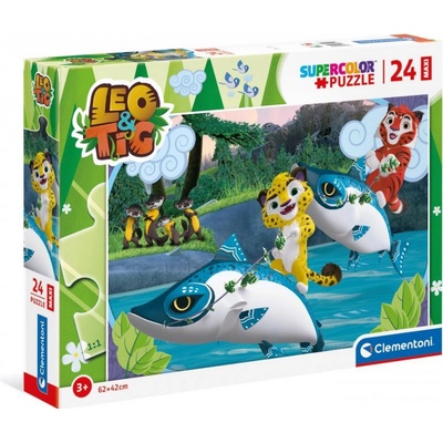 Clementoni Leo a Tig 24 maxi 1-39 dielov