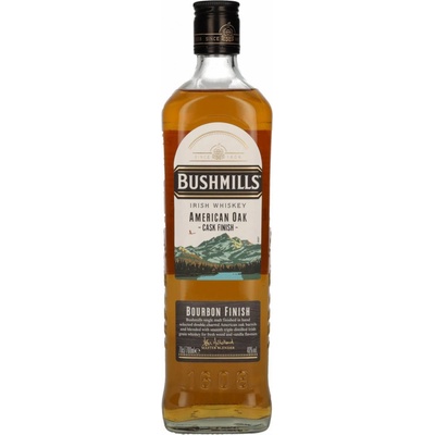Bushmills Irish Whiskey American Oak Bourbon Finish 40% 0,7 l (čistá fľaša)
