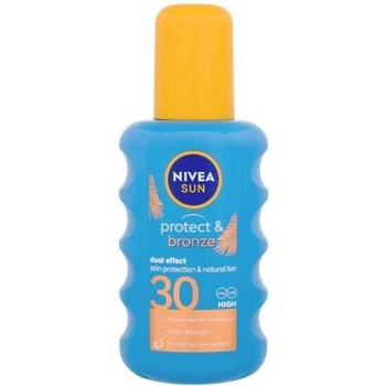 Nivea Sun Protect & Bronze Sun Spray vodeodolná Opaľovací prípravok na telo 200 ml