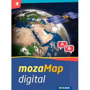 Mozaik education Multilingual Geographical Digital Atlas - Secondary School. 1year 1device. 288 maps (MS-4099D)