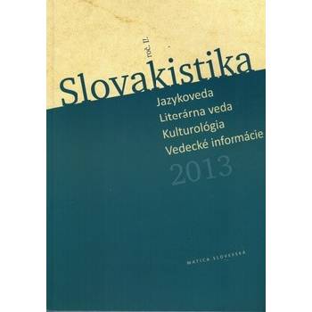 Slovakistika 2013
