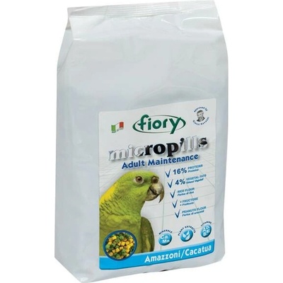 Fiory Amazona Cacatua Adult Maintenance 10 kg 4x2,5 kg