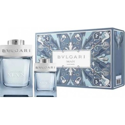 Bvlgari Комплект за мъже Bvlgari MAN Glacial Essence - Eau de Parfum 100 мл + 10 мл