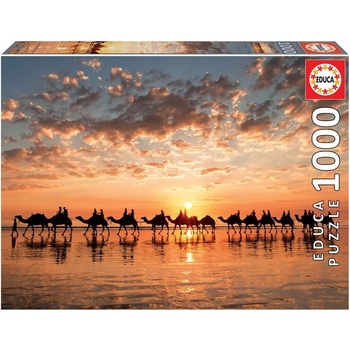 Educa Залез в Кейбъл Бийч - пъзел 1000 части