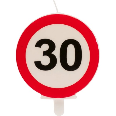Dekora Свещ за рожден ден - 30