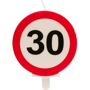Dekora Свещ за рожден ден - 30