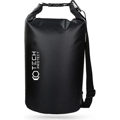 Tech-Protect Водонепромокаема чанта с презрамка за мобилни устройства (20 литра) - Tech-Protect Universal Waterproof Bag IPX6 20L (черен) (THP1302)
