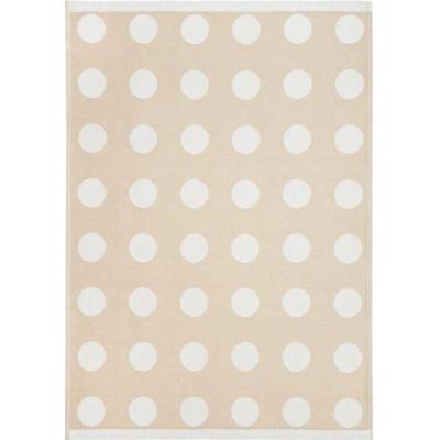 SCANquilt DESIGN kolečka béžová 50 x 70 cm