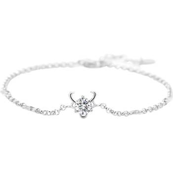 Silenti Jewelry Сребърна гривна "Телец