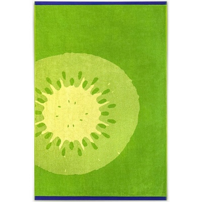 Olzatex plážová osuška KIWI zelená froté 100 x 160 cm