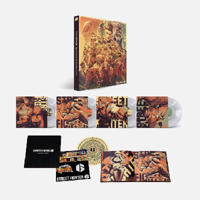 Sony Music Soundtrack: Various: Street Fighter 6 Box Set(Coloured Transparent Vinyl) - 4Vinyl (LP) (069630)
