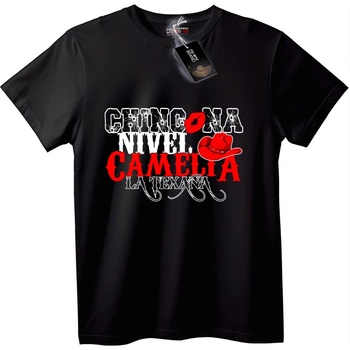 NOONEBRAND Тениска Chingona Camelia - L, White