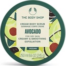 The Body Shop Avocado Cream Body Scrub krémový tělový peeling 250 ml