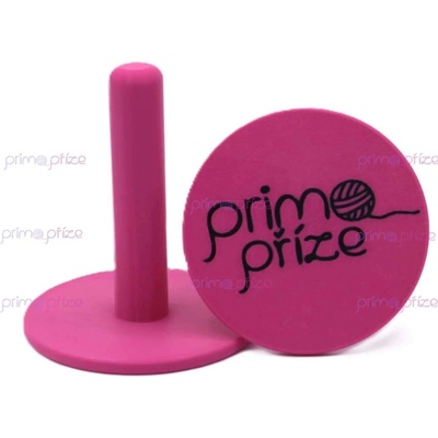 PrimaPrize Růžový univerzální plastový nástavec (kolík) k misce na klubíčko