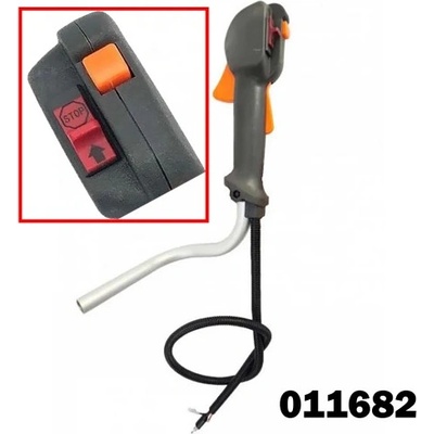 UNI Дръжка за тример, дясна, тип s, активна, (011682) (uni-011682)