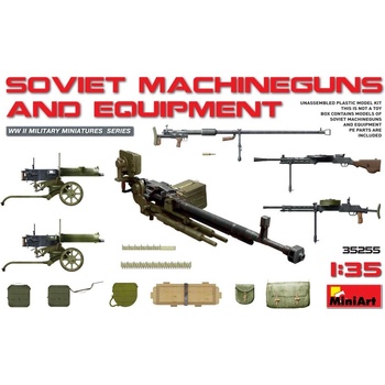 MiniArt Soviet Machineguns & Equipment 1:35