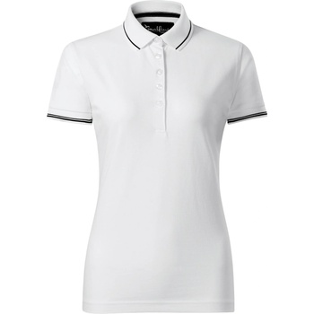 MALFINI Malfini premium perfection plain 253 / Дамска поло тениска - бяла l (2530015)