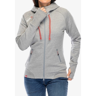 Ocun Hoodie Zipper grey paloma/silverscone
