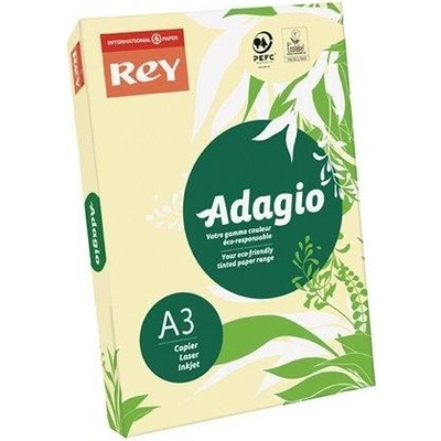 Farebný papier REY Adagio A4 160 g žltá