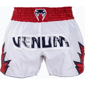 Venum Inferno Мъжки шорти за тренировки по муай тай бяло/червено