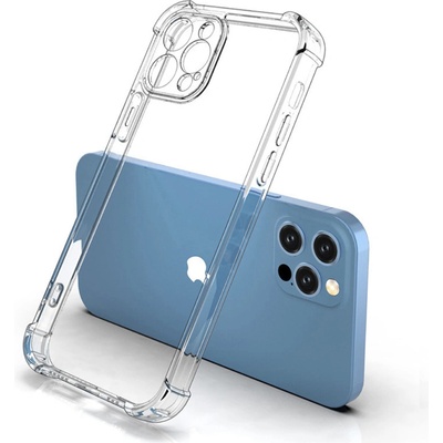 Techsuit Калъф за iPhone 13 Pro Max - Удароустойчив прозрачен силикон - прозрачен