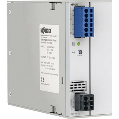 síťový zdroj na DIN lištu WAGO Kontakttechnik GmbH 15 V/DC 15 A 225 W 1 x