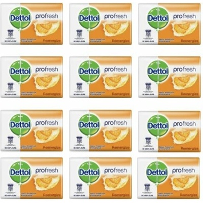 Dettol antibakteriálne pevné mydlo 12 x 100 g re energize