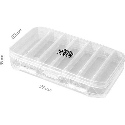 Delphin Krabica TBX Duo 195-14P 195x120x36mm